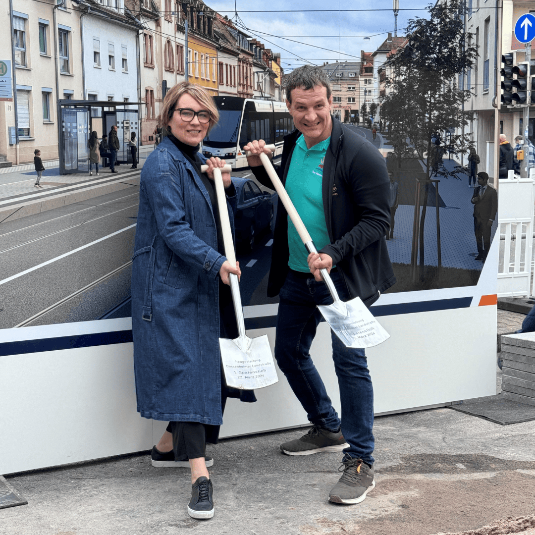 Baumaß­nahme Dossen­heimer Landstraße