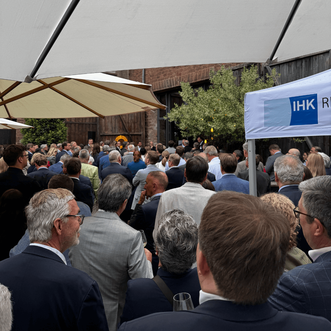 Sommer­empfang der IHK Rhein-Neckar in Ladenburg